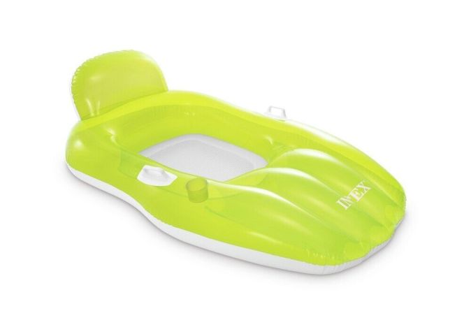 Intex Pool Schwimmsessel Luftmatratze Schwimmbad Wassersessel Griff Getränkehalt