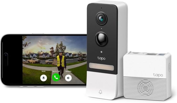 TP-Link Tapo D230S1 Smarte Türklingel mit Kamera [B-WARE]
