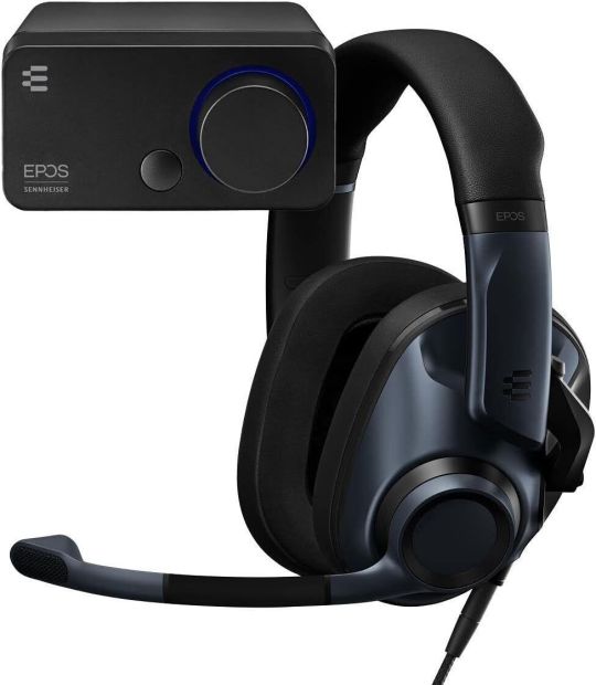 EPOS H6Pro Closed Kopfhörer+GSX 300 Soundkarte Set Gaming Headset Kabel EPOS H6Pro Closed Kopfhörer+GSX 300 Soundkarte Set Gaming Headset Kabel