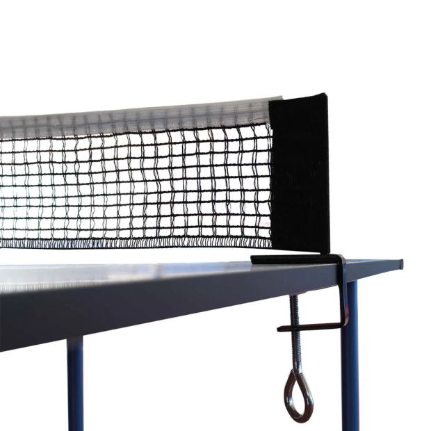 JOOLA Mini Tischtennisplatte mit Netz 90x45cm & 12x Tischtennisbälle & 2x Tischtennisschläger