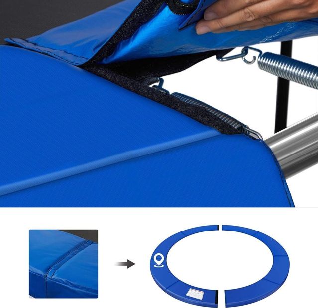 Songmics Trampolin Randabdeckung Ø 305cm Trampolinmatte Blau Songmics Trampolin Randabdeckung Ø 305cm Trampolinmatte Blau