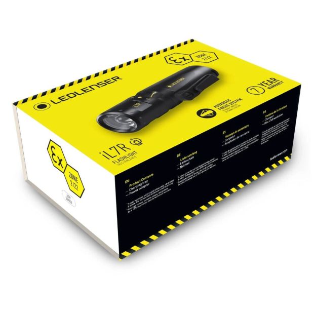 LEDLENSER iL7R LED Taschenlampe Wiederaufladbar Leuchte