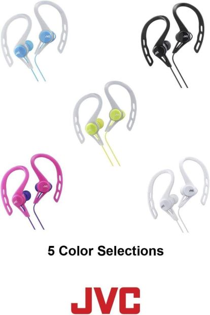 JVC Sport Kabelgebunden Kopfhörer Pivot Motion In-Ear Headset Blau
