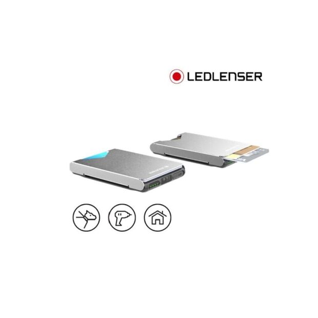Ledlenser Lite Sleeve Kartenhalter mit Taschenlampe Kartenetui Kartenschutz