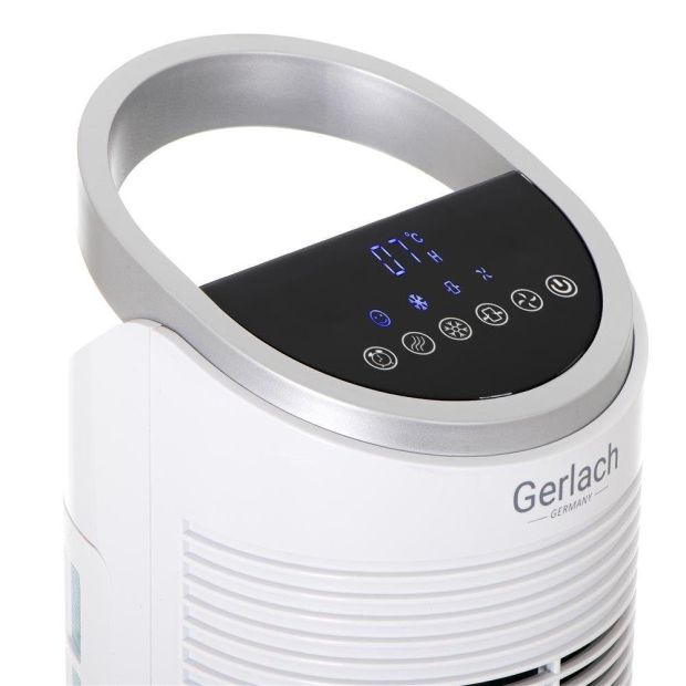 Gerlach 3in1 Luftentfeuchter 320W Luftreiniger Multifunktionaler LCD 2L Wasserbehälter