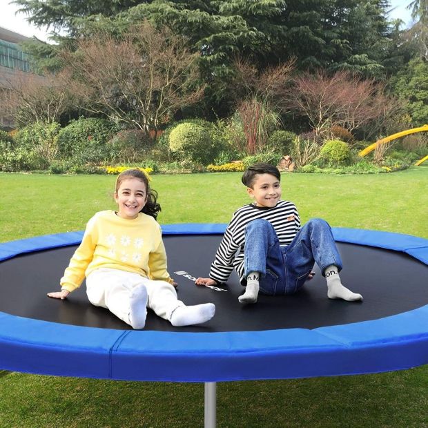 Songmics Trampolin Randabdeckung Ø 305cm Trampolinmatte Blau Songmics Trampolin Randabdeckung Ø 305cm Trampolinmatte Blau