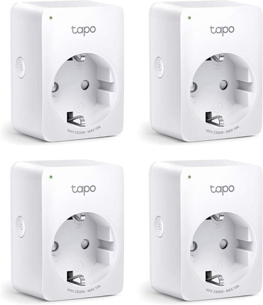 TP-Link Tapo P100 Smart Steckdosenadapter WLAN WiFi Steckdose 4er-Pack [B-WARE]