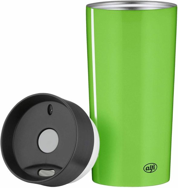  ALFI® Iso Mug+ Thermobecher Kaffee Isolierbecher Isolier Becher 350ml Edelstahl