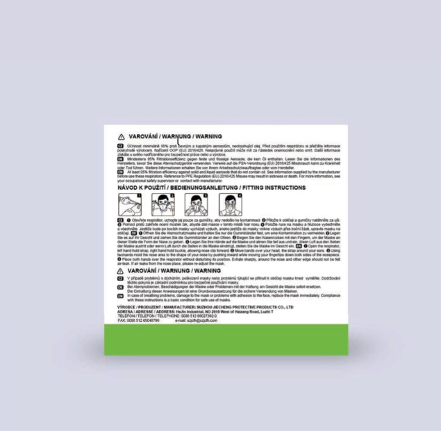 10x FFP2 Maske 5-lagig zertifiziert Atemschutz Masken
