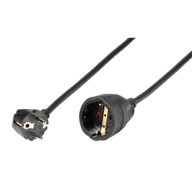 Vivanco Schutzkontakt Verlängerungskabel 3m Stromkabel Stecker Vivanco Schutzkontakt Verlängerungskabel 3m Stromkabel Stecker