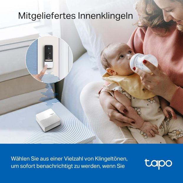 TP-Link Tapo D230S1 Smarte Türklingel mit Kamera [B-WARE]