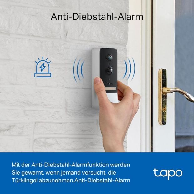 TP-Link Tapo D230S1 Smarte Türklingel mit Kamera [B-WARE]