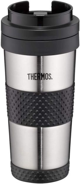 THERMOS Thermobecher Isolierbecher Travel Mug Kaffeebecher 420ml Edelstahl THERMOS Thermobecher Isolierbecher Travel Mug Kaffeebecher 420ml Edelstahl