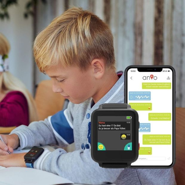 ANIO 5 Kinder Smartwatch GPS LBS SOS WLAN Telefonuhr Wasserdicht Kids ANIO 5 Kinder Smartwatch GPS LBS SOS WLAN Telefonuhr Wasserdicht Kids