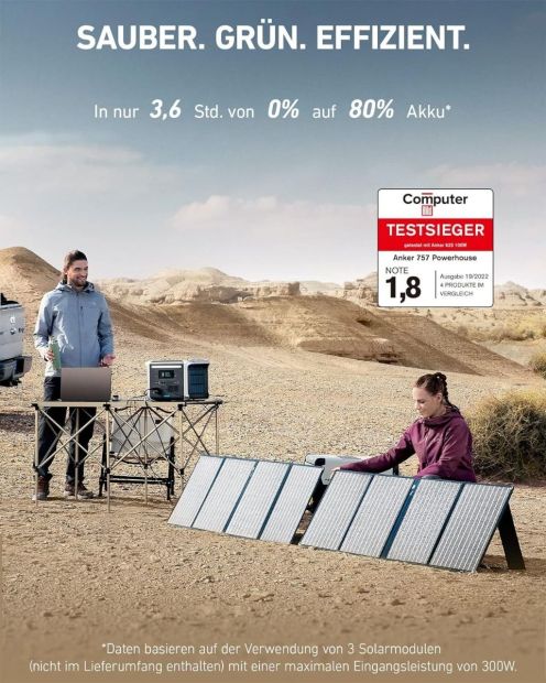 Anker SOLIX F1200 Powerstation Solargenerator Notstromaggregat Anker SOLIX F1200 Powerstation Solargenerator Notstromaggregat