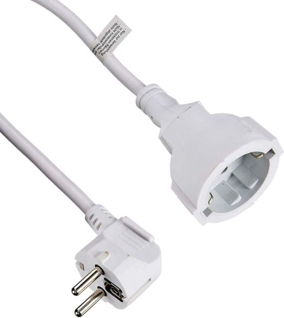 Vivanco Schuko Verlängerungskabel 2m EU Schukostecker