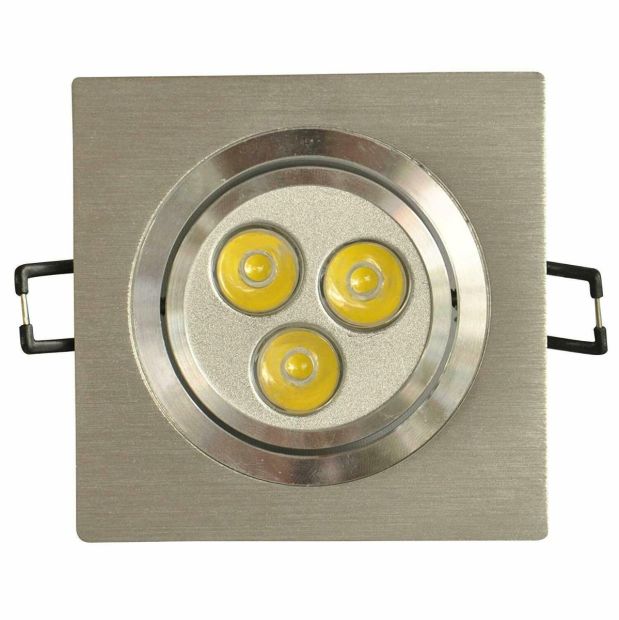 Eco Light LED Spot Einbaustrahler Einbauleuchte Strahler 3W Außen [2er-Pack]