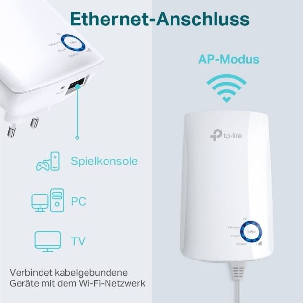 TP-Link TL-WA850RE WLAN Verstärker Repeater [B-WARE]