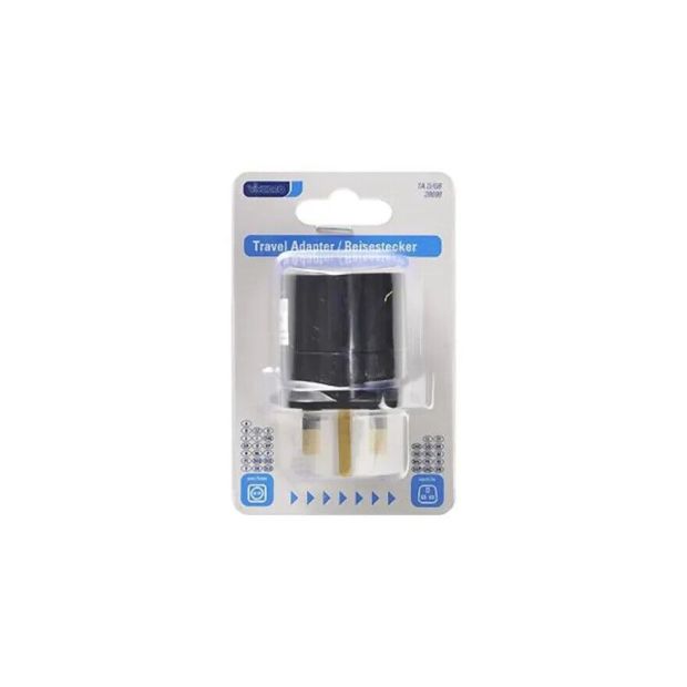 Vivanco® Reiseadapter DE auf UK GB England Steckdose Reisestecker Vivanco® Reiseadapter DE auf UK GB England Steckdose Reisestecker
