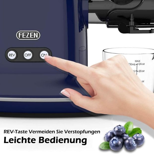 Fezen Entsafter Entsafter Gemüse und Obst Testsieger[B-WARE]