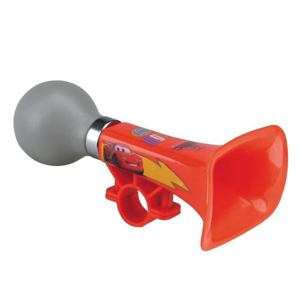 HUDORA Kinder Laufrad Air & Stamp Kinder Klingel Fahrradglocke & Stamp Cars Hupe