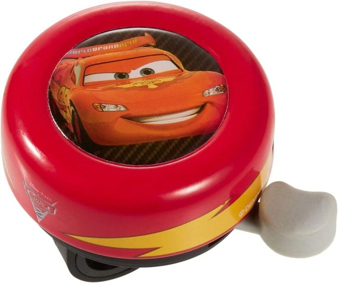 HUDORA Kinder Laufrad Air & Stamp Kinder Klingel Fahrradglocke & Stamp Cars Hupe