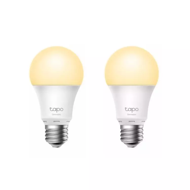 TP-Link Tapo L510E Smarte Glühbirne E27 WLAN Leuchtmittel dimmbar 8,7W 2700K 2ER PACK [B-WARE]