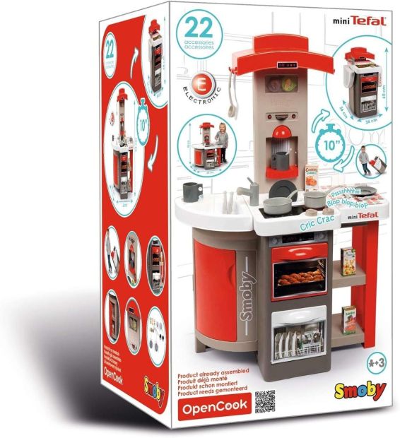 Smoby mini Tefal klappbar Kinderküche Spielküche mit Sound Smoby mini Tefal klappbar Kinderküche Spielküche mit Sound