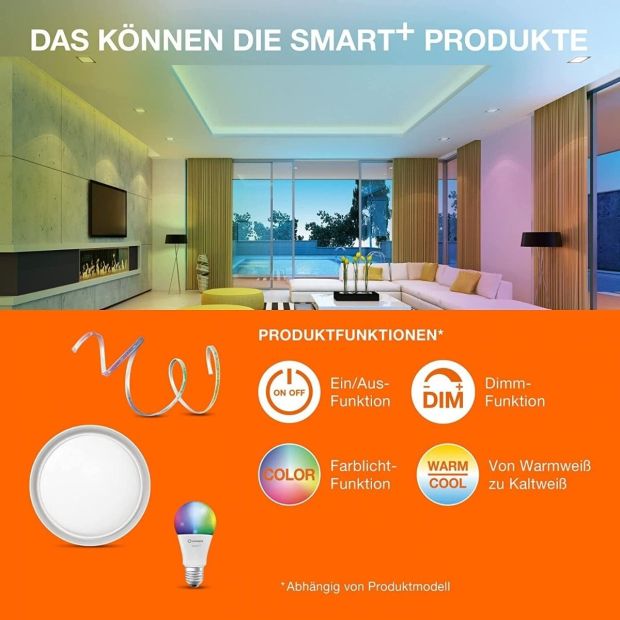 LEDVANCE LED Smart WiFi Unterbauleuchte 50cm Erweiterung Lichtleiste