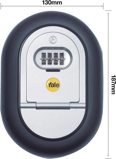 Yale® Kombinierter Schlüsseltresor Schlüsselsafe mit Zahlenschloss