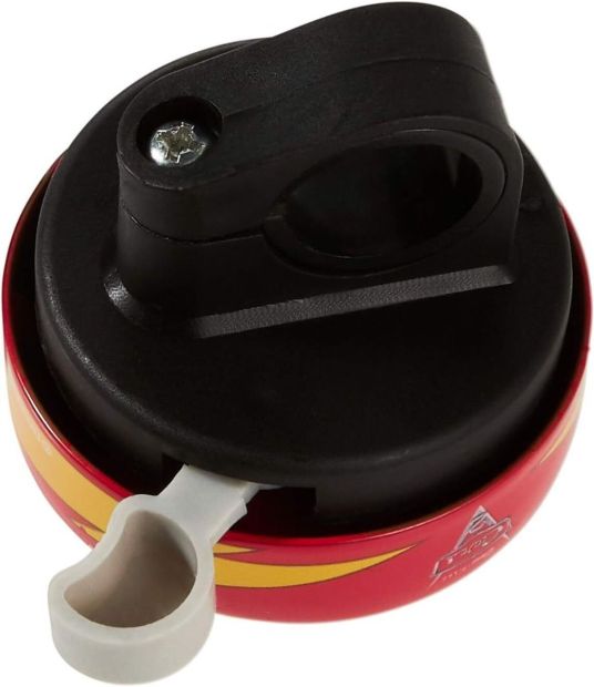 HUDORA Kinder Laufrad Air & Stamp Kinder Klingel Fahrradglocke & Stamp Cars Hupe