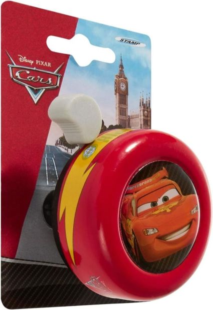 HUDORA Kinder Laufrad Air & Stamp Kinder Klingel Fahrradglocke & Stamp Cars Hupe
