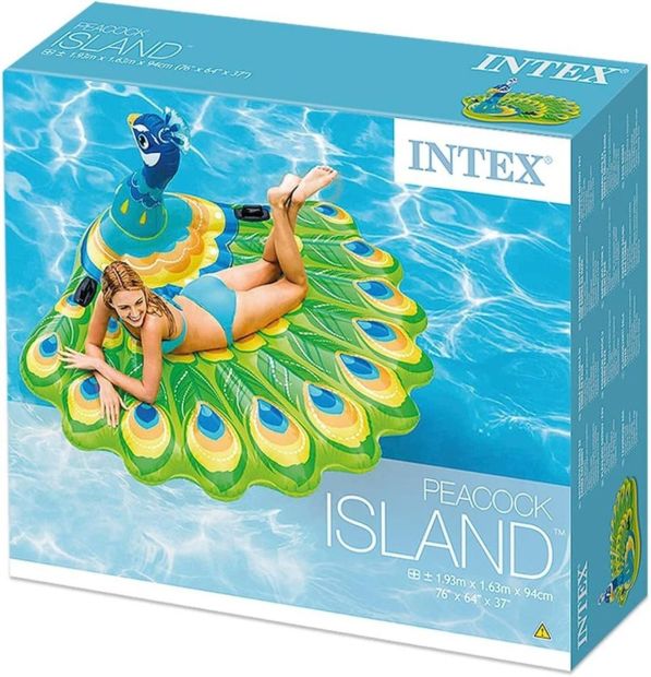 Intex Pool Luftmatratze XXL Aufblasbare Badeinsel +Griff Wasserliege Intex Pool Luftmatratze XXL Aufblasbare Badeinsel +Griff Wasserliege