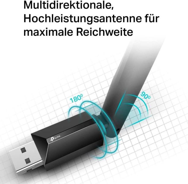 TP LINK Archer T3U Plus AC1300 WLAN Stick Dual Band
