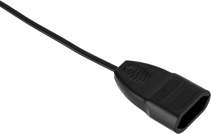 Vivanco Euro Verlängerungskabel 3m Netzanschlusskabel Stromkabel 