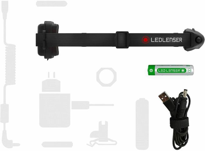 LedLenser H4R Akku Stirnlampe Kopflampe LED Stirnleuchte