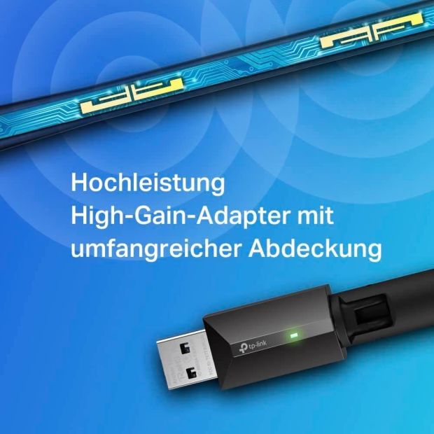 TP LINK Archer T3U Plus AC1300 WLAN Stick Dual Band