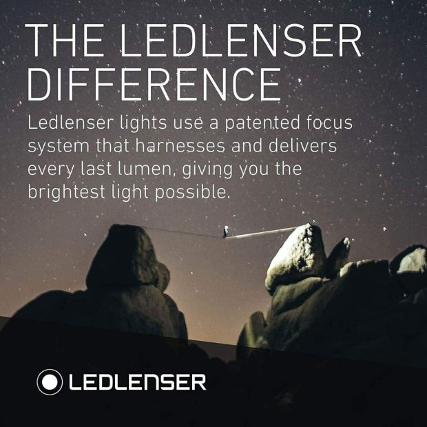 LedLenser H4R Akku Stirnlampe Kopflampe LED Stirnleuchte