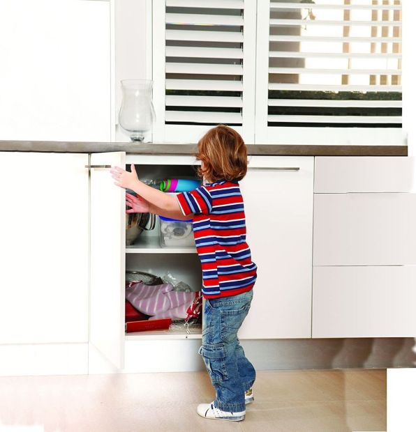 Dreambaby G185 Kindersicherung für Schränke Schublade Schrankschloss Baby (2er) Dreambaby G185 Kindersicherung für Schränke Schublade Schrankschloss Baby (2er)