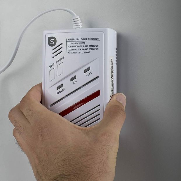 Smartwares 4-in-1 CO Melder Gasmelder Kohlenmonoxid Gaswarner [B-WARE]