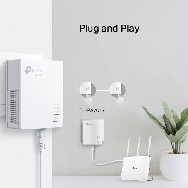 TP-Link TL-PA7017 KIT 1000 Mbit/s Powerline [B-WARE]