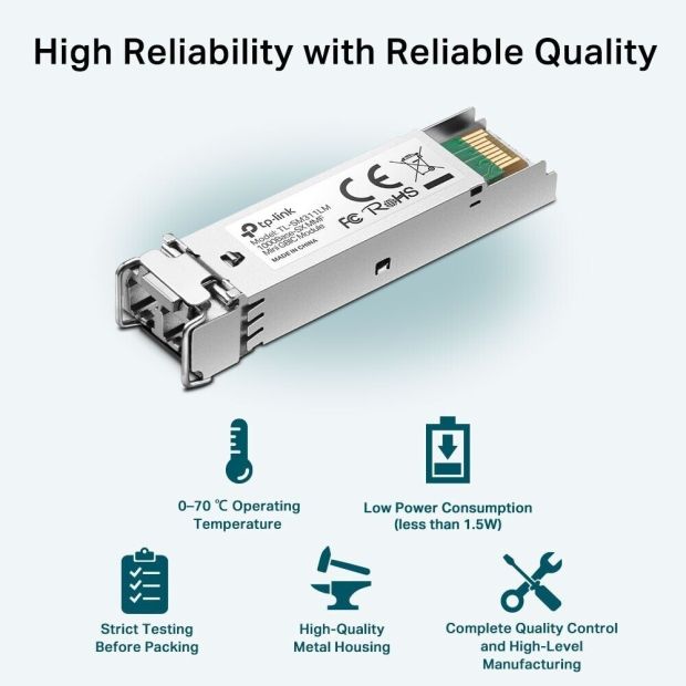 TP-LINK TL-SM311LM MiniGBIC Netzwerk Transceiver SFP Modul Multi-Mode  [B-WARE]