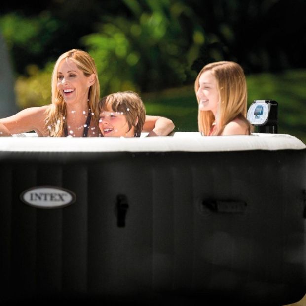 Intex Whirlpool aufblasbar Deluxe Octagon In-Outdoor Pool 79 Zoll Intex Whirlpool aufblasbar Deluxe Octagon In-Outdoor Pool 79 Zoll