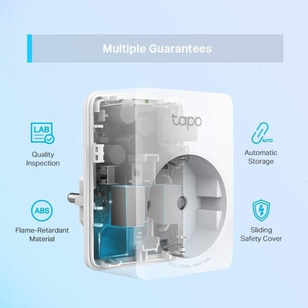 TP-Link Tapo P100 Smart Steckdosenadapter WLAN WiFi Steckdose 4er-Pack [B-WARE]