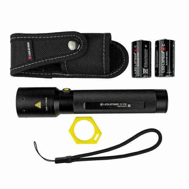 Ledlenser I9 CRI LED Taschenlampe Erwachsene Unisex Schwarz