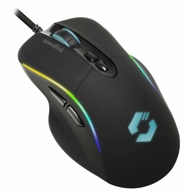 SPEEDLINK SICANOS RGB Gaming Maus USB Multicolour [B-WARE]
