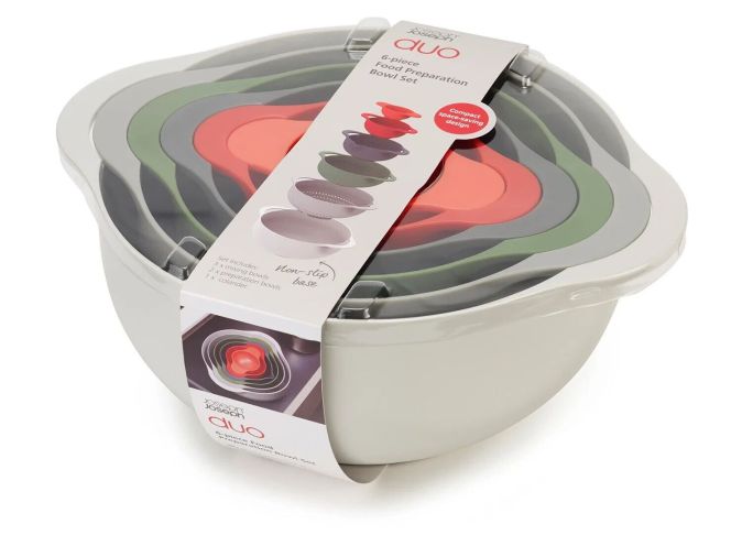 Joseph Joseph Duo 6-teilig Schüssel Set Rührschüssel Küchenschüssel Joseph Joseph Duo 6-teilig Schüssel Set Rührschüssel Küchenschüssel