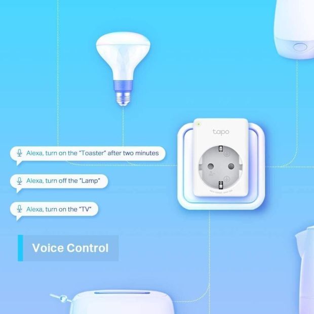 TP-Link Tapo P100 Smart Steckdosenadapter WLAN WiFi Steckdose 4er-Pack [B-WARE]