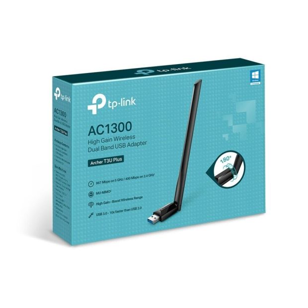 TP LINK Archer T3U Plus AC1300 WLAN Stick Dual Band