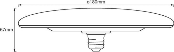 LEDVANCE Smarte LED-Lampe TIBEA mit Bluetooth E27 Lichtfarbe änderbar 125W